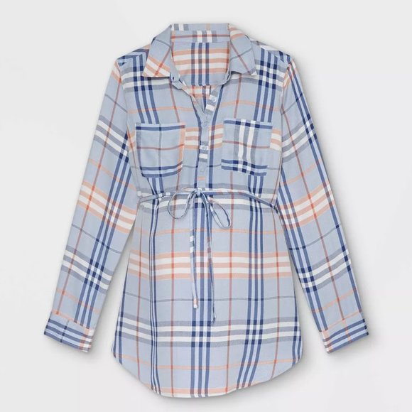 Isabel Maternity by Ingrid & Isabel Tops - Isabel Maternity by Ingrid & Isabel Plaid T-Shirt